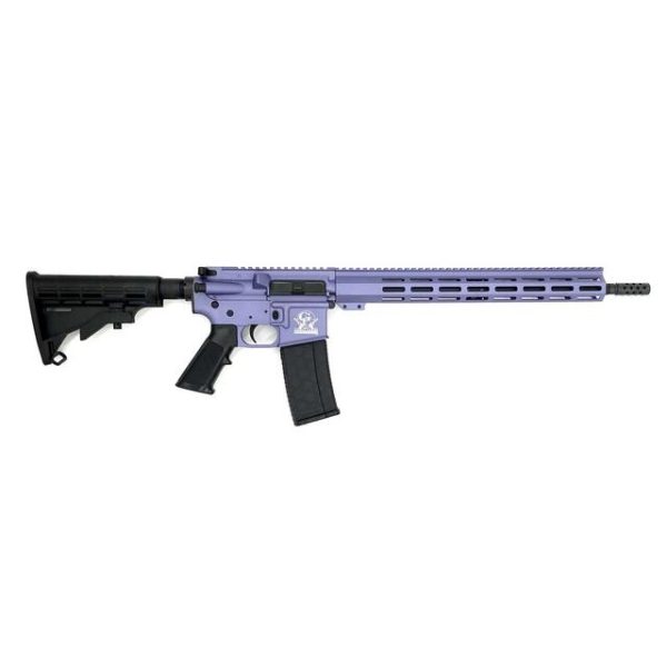 Glfa ar-15 rifle. 223 wylde 30rd magazine 16" nitride barrel orchid frame