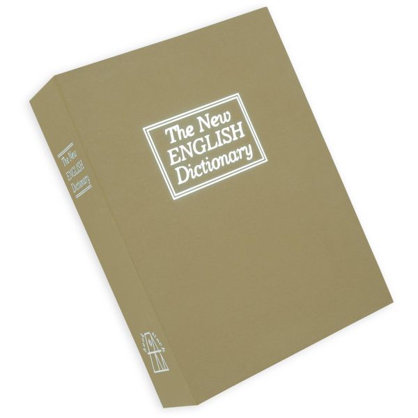 Bulldog cases deluxe diversion book safe brown