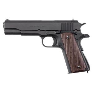 1911a1 gi specs matte black finish 9mm 5in bbl w/plastic grips