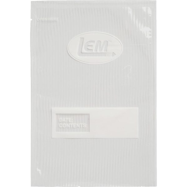Lem products maxvac quart vacuum bags - 8"x12" 100/ct