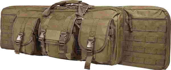 Vism by ncstar double carbine case/tan/42 in