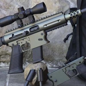 Asr rifle 10mm carbine od green *no scope*