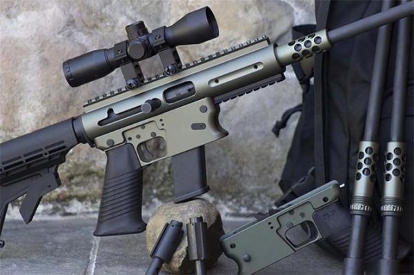 Asr rifle 10mm carbine od green *no scope*