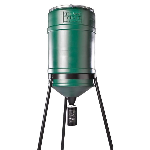 On time lifetime feeder with 200 lb tripod hanger