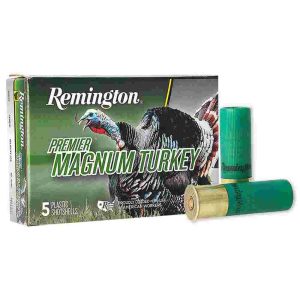 Remington premier magnum turkey loads 12 ga 3 in 2 oz #6 1175 fps 5/ct