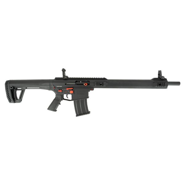 Sds tokarev tt-12 pro shotgun 12ga  3" chamber 5rd magazine(1) 18. 5" barrel black w/ red sa magfed mil-spec buffer tube