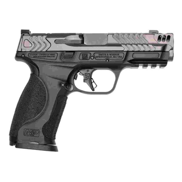 S&w pc m&p 9 m2. 0 metal carry comp handgun 9mm luger 17rd magazine(2) 4. 22" barrel optic ready no thumb safety