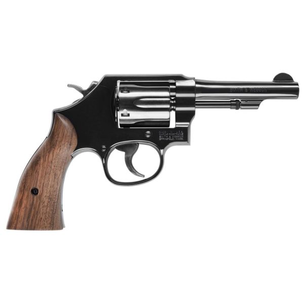 S&w classic model 10 handgun. 38 spl(+p) 6rd capacity 4" barrel da/sa no internal lock