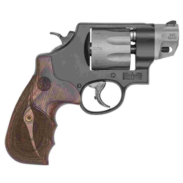 S&w pc model 327 handgun. 357 mag 8rd capacity 2" barrel scandium frame