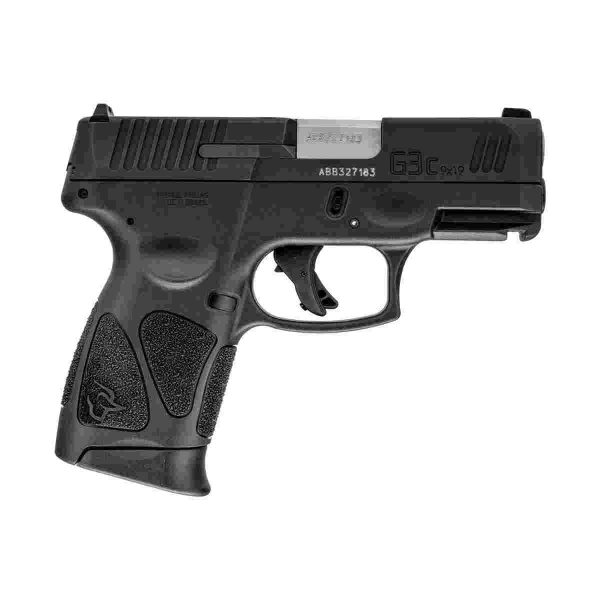 Taurus g3c handgun 9mm luger 12rd magazines(2) 3. 26'' barrel black slide/frame