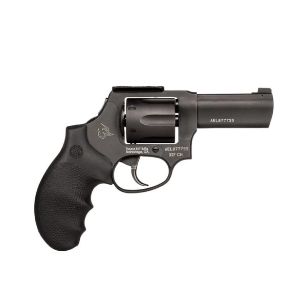 Taurus 327 defender toro handgun. 327 fed mag 6rd capacity 3" barrel hogue grip