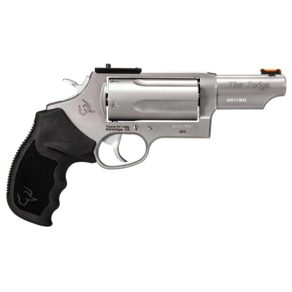 Taurus judge toro mag handgun. 45 colt/. 410 ga 3" 5rd capacity 3" barrel stainless steel with black grips