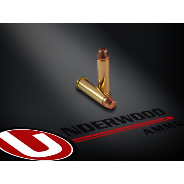 Underwood range supply handgun ammunition. 357 magnum 158gr fmj 1400 fps 50/ct