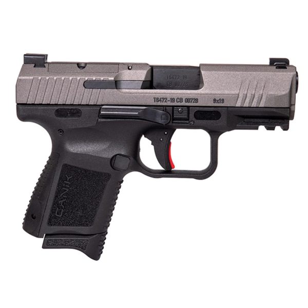 Century arms canik tp9 elite sc 9mm luger 12rd magazine 3. 5" barrel tungsten slide/ black grip