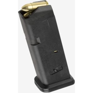 Magpul mag907blk pmag 10 gl9 handgun magazine black for glock 19 9mm luger 10/rd