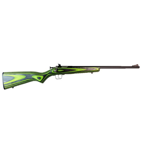 Keystone sporting arms crickett 22lr bl/blk-grn lam
