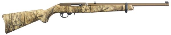 Ruger 10/22 td 22lr brnz/camo 18. 5"