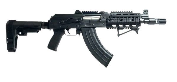Zastava arms usa zpap92 pist 7. 62x39 blk sb3