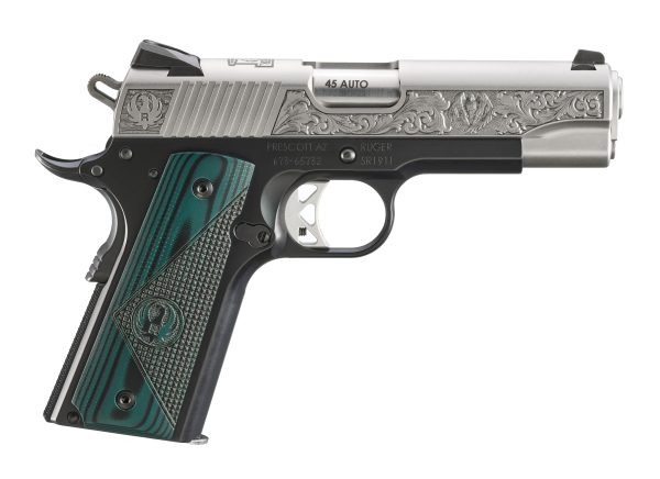 Ruger sr1911 cmdr 45acp green grip