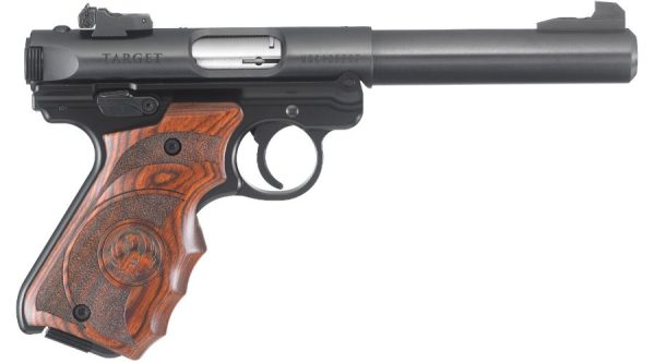 Ruger mkiv target 22lr 5. 5" bl/wd