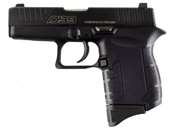 Diamondback firearms db9 gen iv 9mm black 3" 6+1