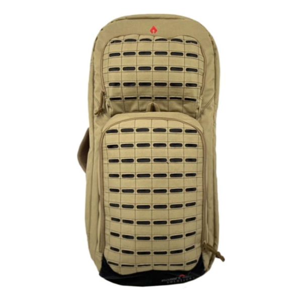 Advance warrior solutions frame 28" ar pistol/sbr case tan with backpack straps