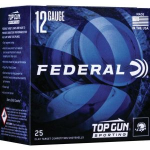 Federal top gun sporting shotshells 12ga 2-3/4" 1 oz 1250 fps #7. 5 25/ct