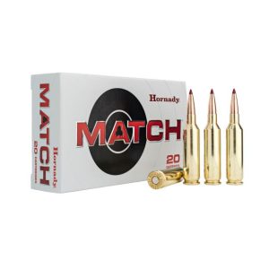 Hornady eld match rifle ammunition 25 creedmoor 134gr pt 2800 fps 20/ct