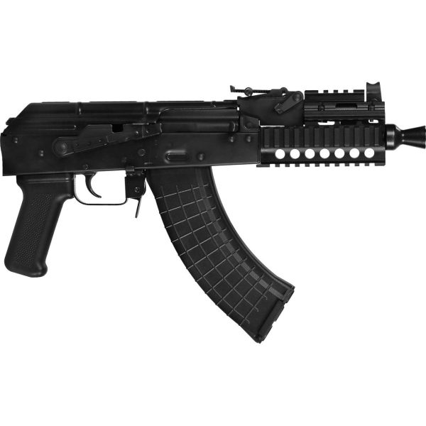 Pioneer arms quad-rail micro hellpup core ak pistol  7. 62x39 30rd magazine(1) 7" barrel quad rail