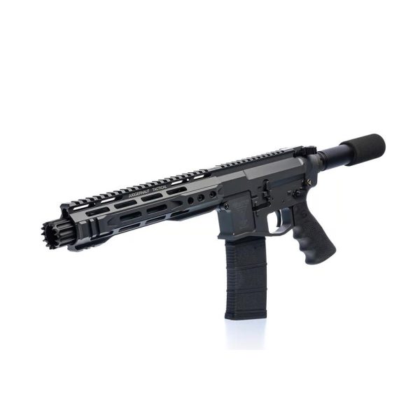 Juggernaut ca roster ar-15 handgun 5. 56 10rd magazine 8. 5" barrel cerakote sniper grey