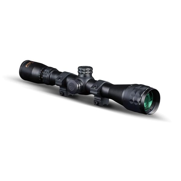 Konuspro rifle scope w/ rings- 3-9x32mm ao zoom matte black