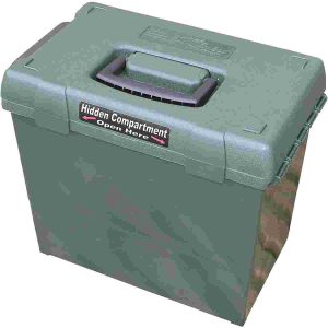 Mtm sportsmen's plus 15" x 8. 8" x 9. 4" utility dry box forest green