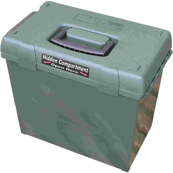 Mtm sportsmen's plus 15" x 8. 8" x 9. 4" utility dry box forest green