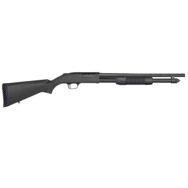 Mossberg 590 security shotgun 20ga 3" chamber  6rd magazine 18. 5" barrel synthetic stock