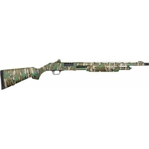 Mossberg 500 turkey shotgun 20 ga 3" chamber 5rd magazine 20" barrel mossy oak greenleaf with holosun hs407k