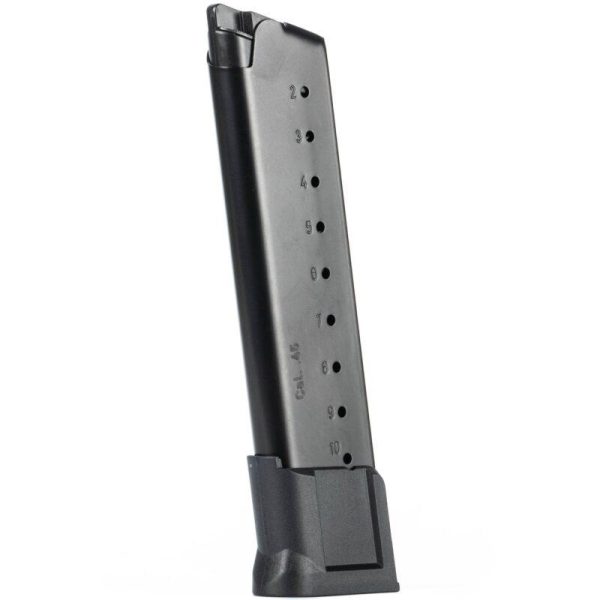 Mec-gar 1911 full size anti-friction handgun magazine. 45 acp 10/rd