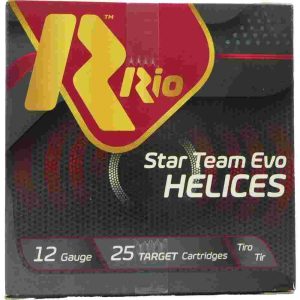Rio star team evo helice hv shotshell 12ga 2-3/4" 1oz 1315 fps #7. 5 25/ct