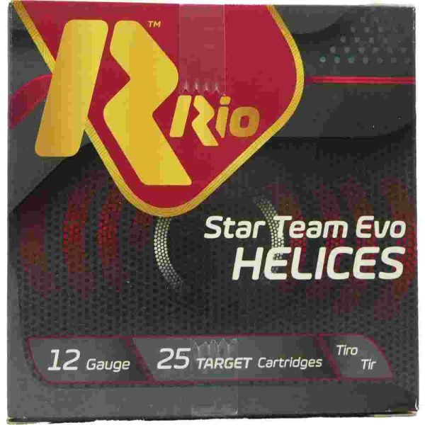 Rio star team evo helice hv shotshell 12ga 2-3/4" 1oz 1315 fps #7. 5 25/ct