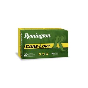 Remington core-lokt rifle ammunition. 338 win mag 225 gr psp 2780 fps 20/ct