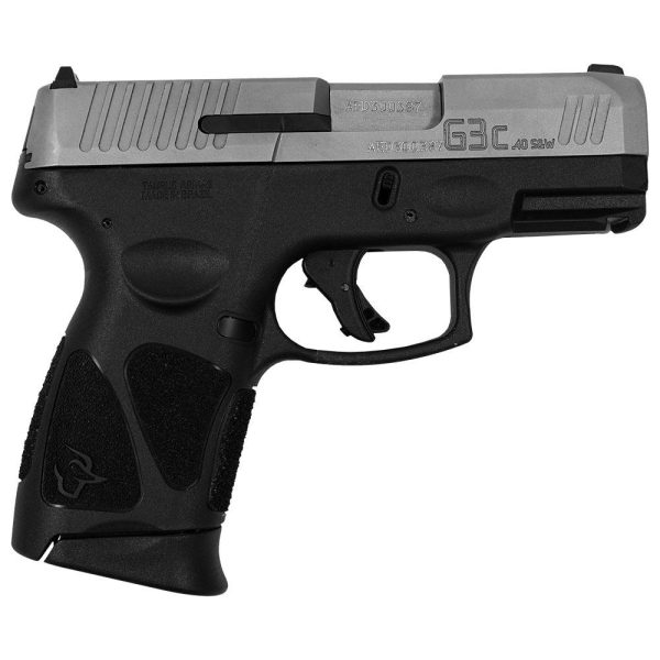 Taurus g3c handgun. 40 s&w 10rd magazine 3. 2" barrel black with stainless steel slide