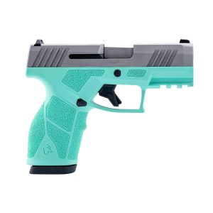 Taurus gx2 handgun 9mm luger 13rd magazines (2) 3. 38" barrel cyan frame/stainless slide