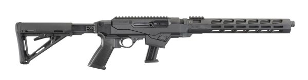 Ruger pc carbine 9mm luger 17rd magazine 16. 12" barrel black