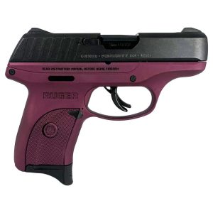 Ruger ec9s handgun 9mm luger 7rd magazine 3. 12" barrel black cherry frame