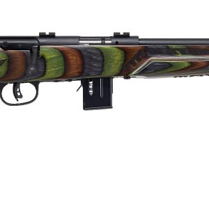 Savage arms 93 bolt 22mag bl/grn 18" tb