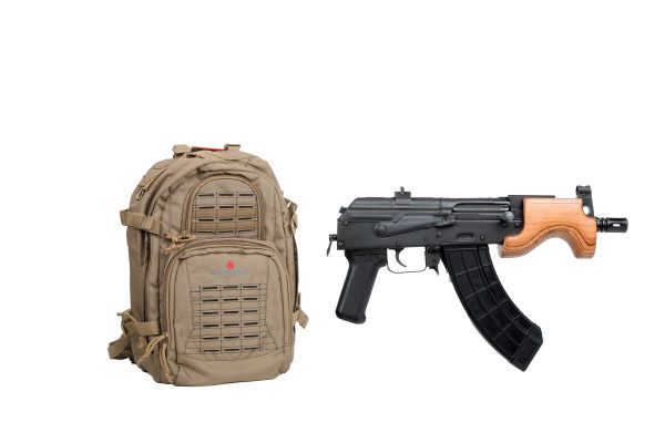 Century arms micro draco 7. 62x39 tan pkg
