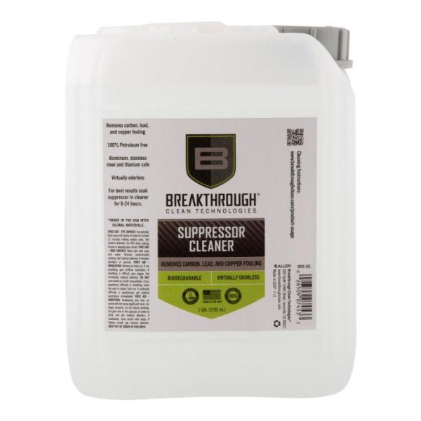 Breakthrough clean technologies suppressor cleaner - 1 gallon