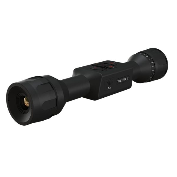 Atn thor ltv thermal rifle scope 2-6x 256x192 12 micron w/ video recording