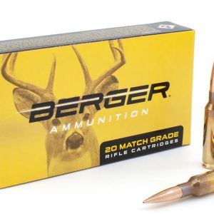 Berger classic hunter rifle ammunition 6. 5mm creedmoor 135 gr hybrid hunter 2851 fps 20/ct