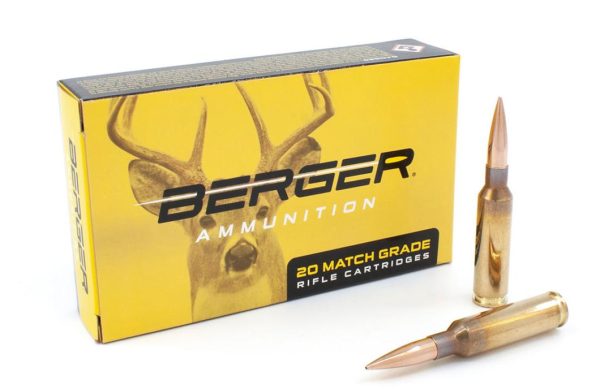 Berger classic hunter rifle ammunition 6. 5mm creedmoor 135 gr hybrid hunter 2851 fps 20/ct