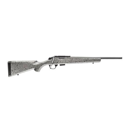 Bergara bmr micro rimfire rifle. 17 hmr 5rd magazine 20" barrel gray/black specks stock